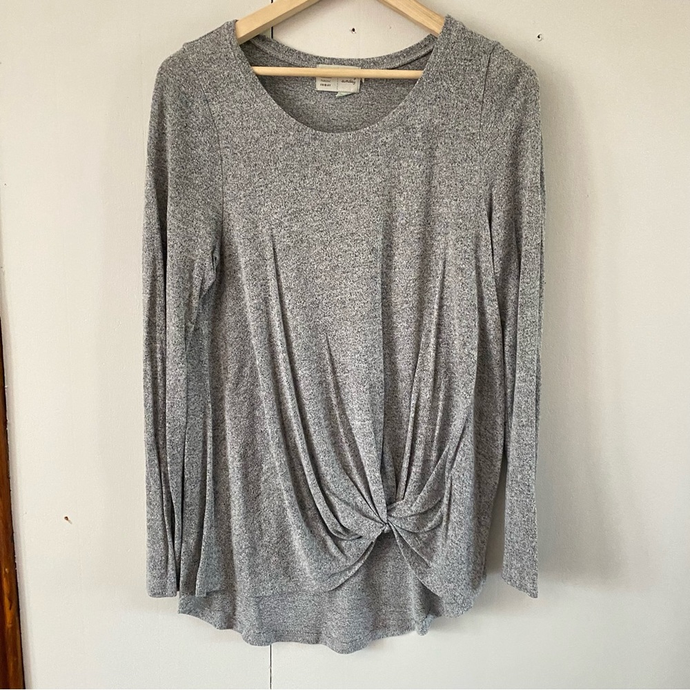 Saturday Sunday by Anthro Gray Sweater